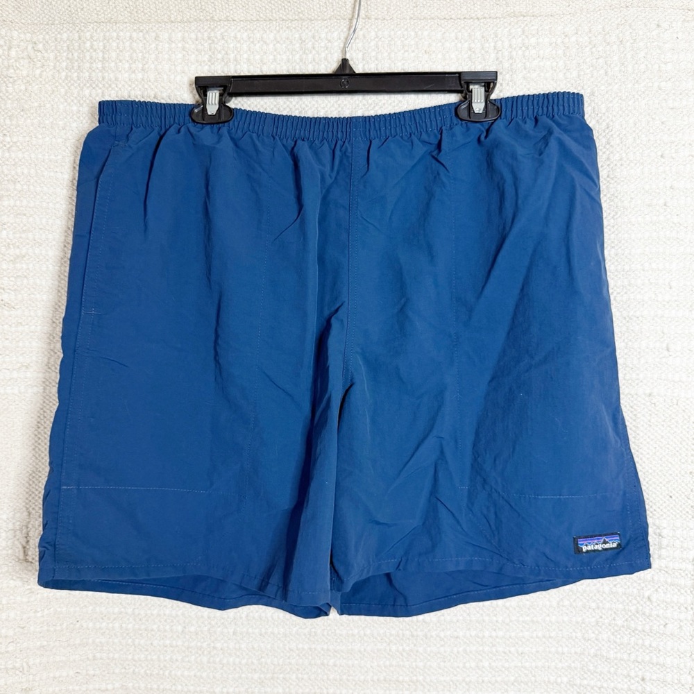 PATAGONIA men’s navy blue Baggies Longs 7” shorts XXL